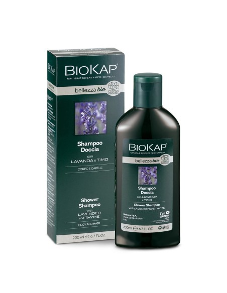 Champu Bio Shampoo & Shower Gel (Champu Gel Ducha)Organic Ecocert 200 Ml de Biokap