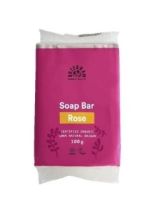 Pastilla De Jabon De Rosas 100Gr. Eco Vegan de Urtekram