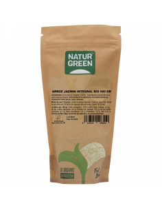Arroz Jazmin Integral Bio 500 Gramos de Naturgreen