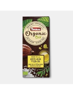 Chocolate Negro 70% Con Aceite Oliva 100G Bio Sg Torras
