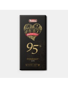 Chocolate Negro 95% Zero, 100 G de Torras