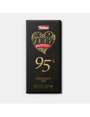 Chocolate Negro 95% Zero, 100 G de Torras