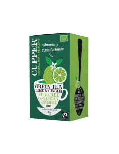Pack Te Verde Cupper 2 X 20  Bolsitas de Cupper