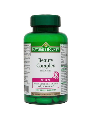 Beauty Complex Con Biotina 60Comp. de Nature´S Bounty