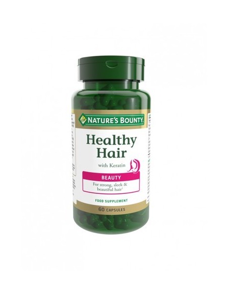 Healthy Hair Con Keratin 60Cap. de Nature S Bounty