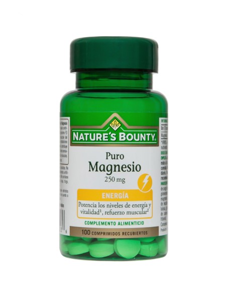 Magnesio 250Mg. 100Comp. de Nature S Bounty