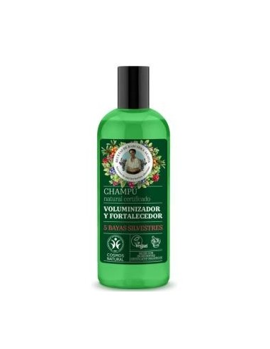 Champu Voluminizador Y Fortalecedor 260Ml. Vegan de Agafia