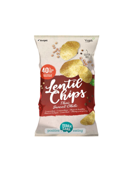 Chips de Lentejas Thai con Chile Dulce de Terrasana