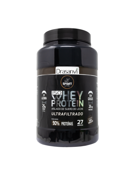 Whey Protein Aislado Doble Chocolate 800G Sport Live Drasanvi