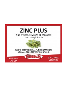 Zinc Plus 60 Cap de Integralia.