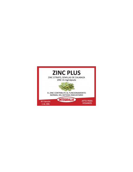 Zinc Plus 60 Cap de Integralia.