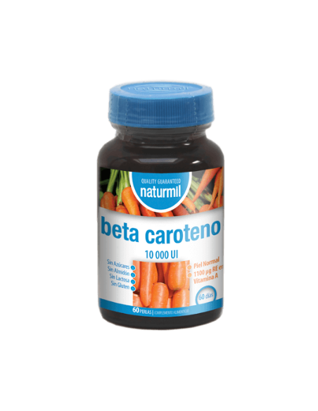 Betacaroteno 10.000 Ui Perlas 60 Capsulas De Dietmed