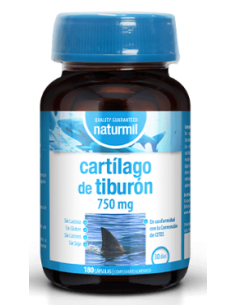 Cartílago De Tiburón 750 Mg  180 Capsulas De Dietmed