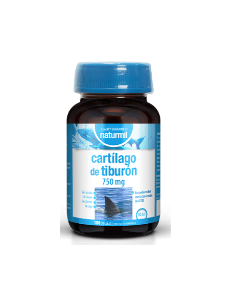 Cartílago De Tiburón 750 Mg  180 Capsulas De Dietmed