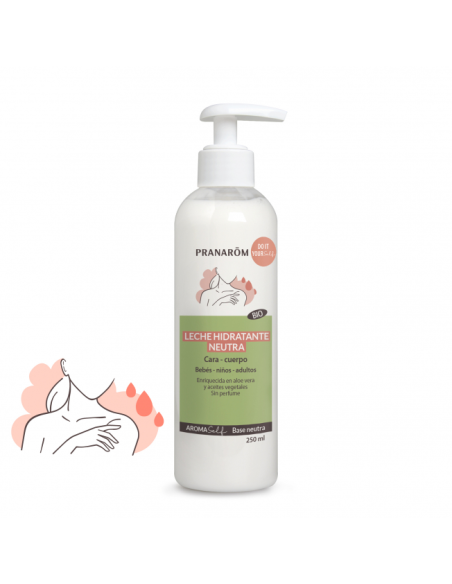 Leche Hidratante Neutra 250Ml. Bio de Pranarom P.Acabado