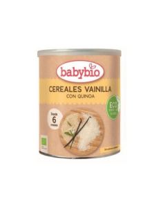 Cereales Vainilla & Quinoa PAPILLA 220g de Baby Bio