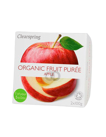 Compota De Manzana Bio 2x100 g de Clearspring