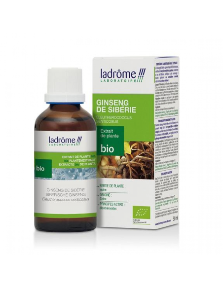 Extracto Ginseng bio (Panax Ginseng), 50ml de Ladrôme Laboratoire