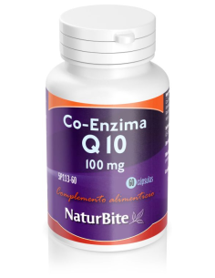Co-Enzima Q10 100mg, 60 Caps. de NaturBite