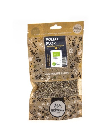 Poleo menta (flor) bio bolsa 40 g Andunatura