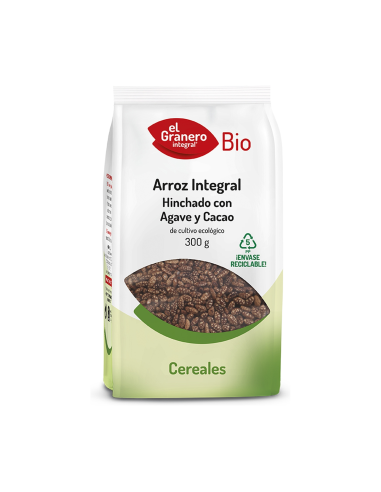 Arroz Integral Hinchado Con Agave Y Coco Bio, 300 G de El Granero Integral