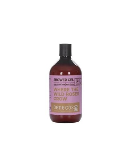 Gel De Baño Rosa Mosqueta 500 Mililitros Bio Vegano Benecos