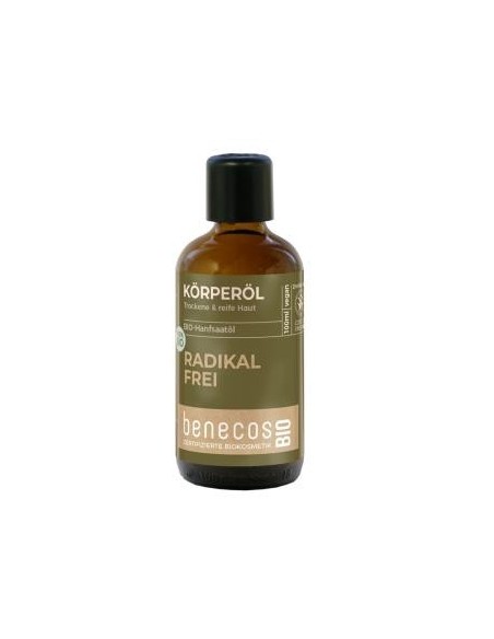 Aceite Corporal Cañamo 100 Mililitros Bio Vegano Benecos