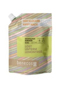 Gel De Baño Jengibre Y Limon Recarga 1L Bio Vegano Benecos