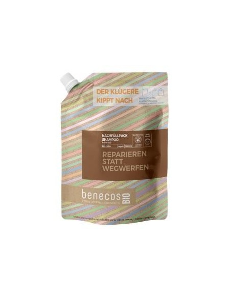 Champu Cabello Normal Cañamo Recarga 1L Bio Vegano Benecos