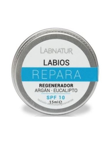 Balsamo Labial Repara Argan-Eucalipto 15Ml. de Labnatur Bio