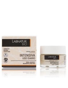 Crema Facial Intensiva Salvia Macadamia 50 Mililitros Bio Labnatur Bio