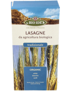 Lasaña Blanca 250 G de Bio Idea