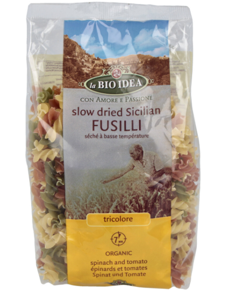 Espirales Tricolor 500 gramos Bio de Bio Idea