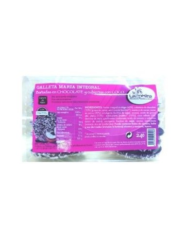 Galleta Maria Integral Bañada En Choco Y Coco 240G La Campesina