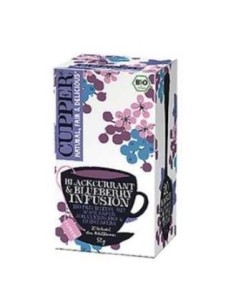 Grosella Negra Y Arandano Infusion 20  Bolsitas. Bio Cupper