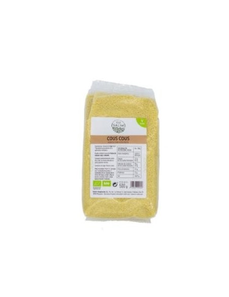 Cuscus Blanco 500 Gramos Bio Vegan Eco Salim