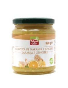 Compota De Naranja Y Jengibre 320 Gramos Bio La Finestra Sul Cielo
