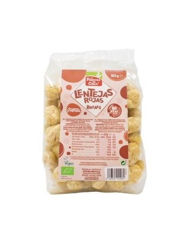Break De Lentejas Rojas 50 Gramos Bio Vegan La Finestra Sul Cielo
