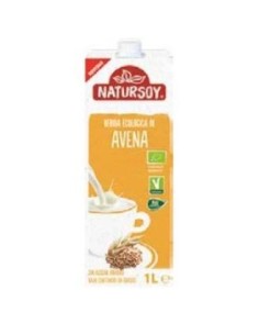 Bebida Vegetal De Avena 1Lt 6Uds. Bio Natursoy