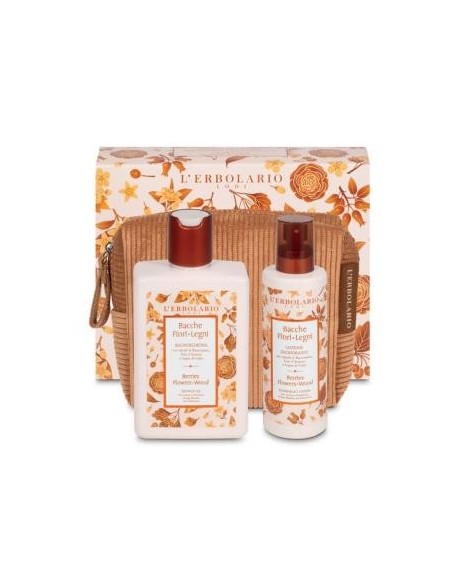 Bayas Flores Madera Cedro Gel Baño+Desodorante L´Erbolario