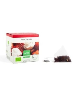 Fresas Con Nata Infusion 15Piramides. Eco Vegan Alma Home