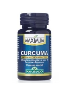 Maximum Curcuma 40 Cápsulas  Naturando