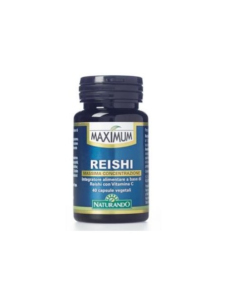 Maximum Reishi 40 Cápsulas  Naturando