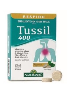 Tussil 400 20 Comprimidos Sg Vegan Naturando