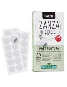 Zanza Free Mosquitos 30Parches. Naturando