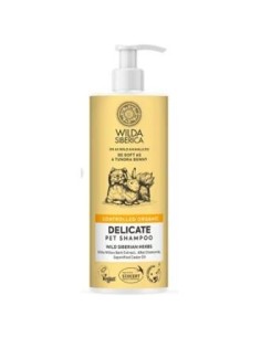 Champu Delicado Para Mascotas 6Udsx400 Mililitros Wilda Vet
