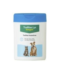 Toallitas Lys Piel Ojos Oidos Perros Y Gatos 40Uds Stangest Vet
