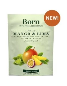 Mango Y Lima Laminas Deshidratadas 40 Gramos Eco Born