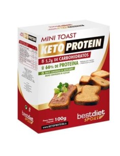 Mini Toast Tostadas Protein 100Gr. de Keto Protein**