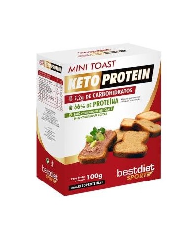 Mini Toast Tostadas Protein 100Gr. de Keto Protein**